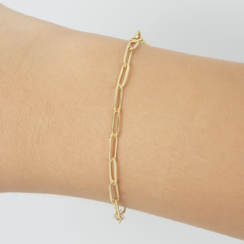 PULSEIRA INFANTIL MASCULINA DE ELOS ALONGADOS