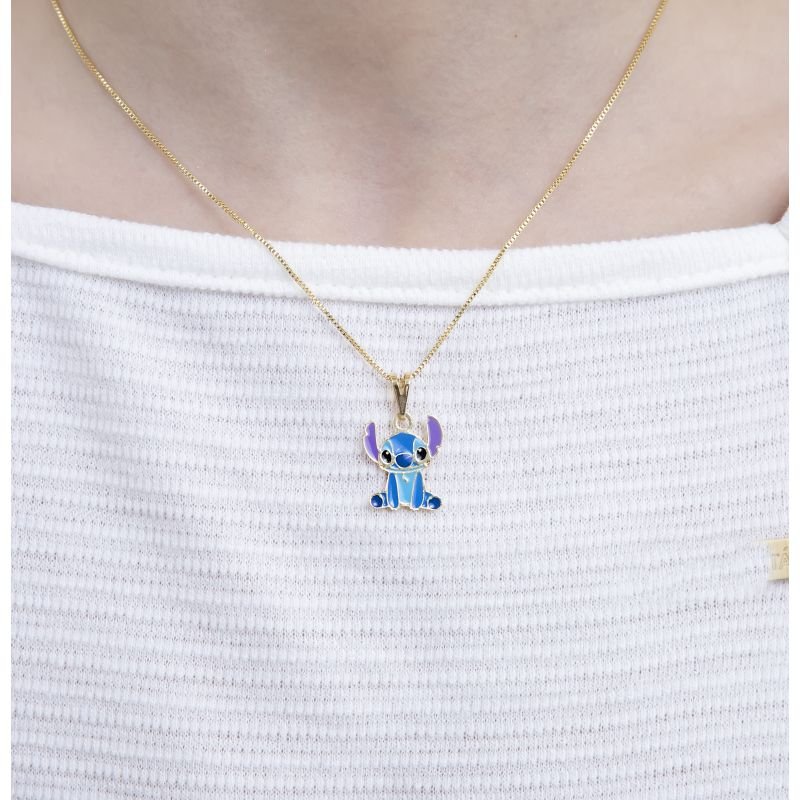 COLAR INFANTIL URSINHO RESINADO BANHADO A OURO