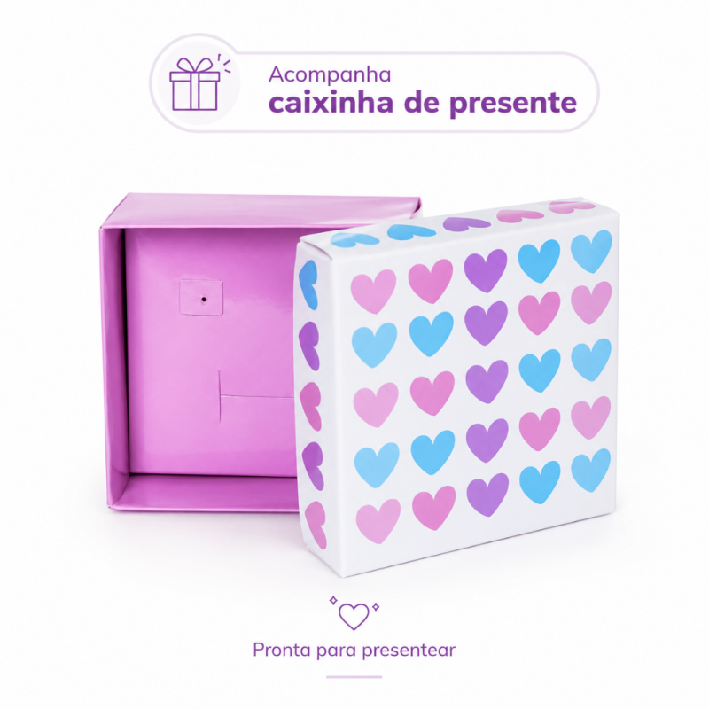 CONJUNTO INFANTIL BRINCO E COLAR MORANGUINHO BANHADO EM OURO